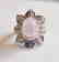 Rose Quartz-W/ Topaz-Saph Ring 10.07Ct 18kW/g Over