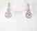 Creation Diamond Earringst 2.50Ct 18k W/G Overlay - 2