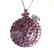 Natural Gem: Amethyst Pendant 41.06Ct 18k W/G Overlay