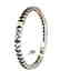 Sapphire Bangle 45.12 18k W/g Overlay - 3