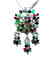 Natural Multicolor Pendant 19.90Ct 18k W/g Overlay