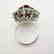 Natural Multicolor Ring 8.24Ct 18k W/g Overlay - 4