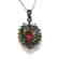 Natural Gems Multicolor Pendant 3.35 Carat 18k W/g - 2