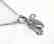 Initial Pendant 'N' Diamond .08Ct 14k W/g - 2
