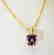 Pendant Ametrine Cushion 1.36Ct 14k Y/g