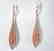 Creation Diamond Earrings Drop 6.30Ct 18k R/G Overlay