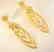 Creation Diamond Earring Chandelier 3.75Ct 18k Y/g - 2