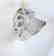 Creation Diamond Antique Ring 3.64Ct 18k W/G Overlay - 2