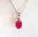 Ruby Pendant 1.68Ct 18k W/g Overlay