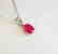 Ruby Pendant 1.68Ct 18k W/g Overlay - 2
