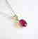 Ruby Pendant 2.30Ct 18k W/g Overlay - 2
