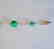 Natural Jadeite Jade Bacelet 18k Y/g Filled - 3