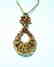 Natural Sapphire Multi Pendant 12.05Ct 18k Y/g Overlay - 2