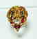 Natural Sapphire Multi Ring 10.75Ct 18k Y/g Overlay