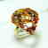 Natural Sapphire Multi Ring 10.75Ct 18k Y/g Overlay - 3