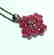 Natural Ruby Pendant 8.64Ct18k W/g Overlay - 2