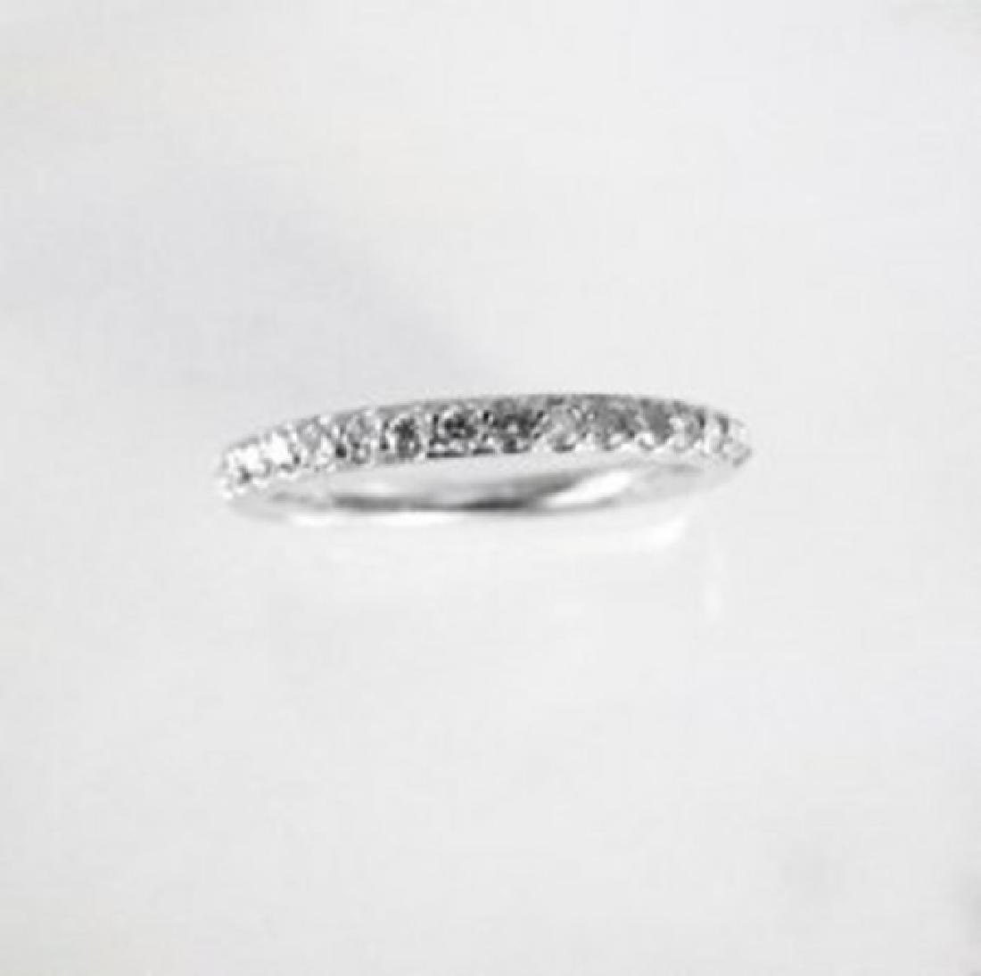 Wedding Ring Diamond .40 Carat 14K White Gold (1 of 5)