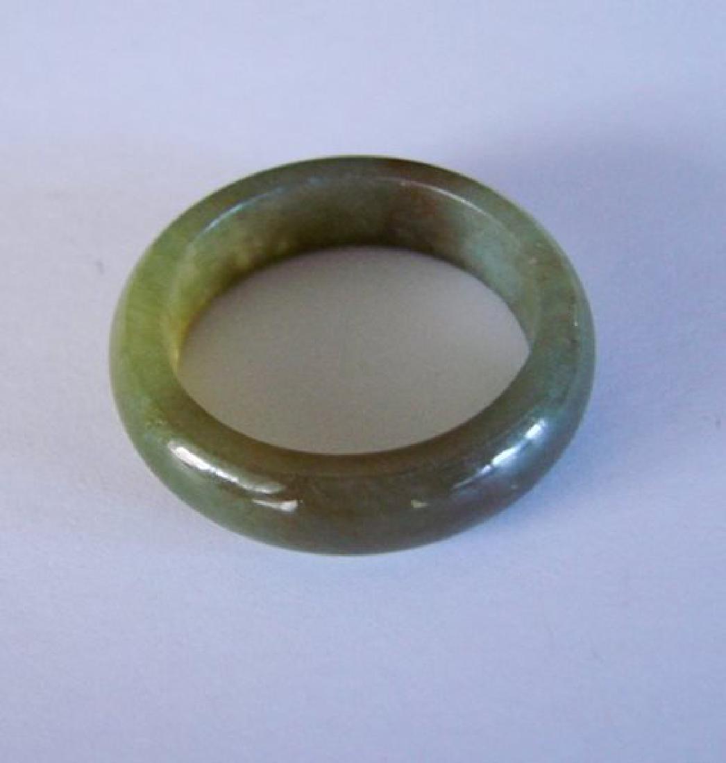 Natural Jadeite Jade Ring SZ 9.1/4 (1 of 3)