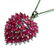 Natural Ruby Marquise Pendant 13.45Ct 18k W/g Overlay - 2