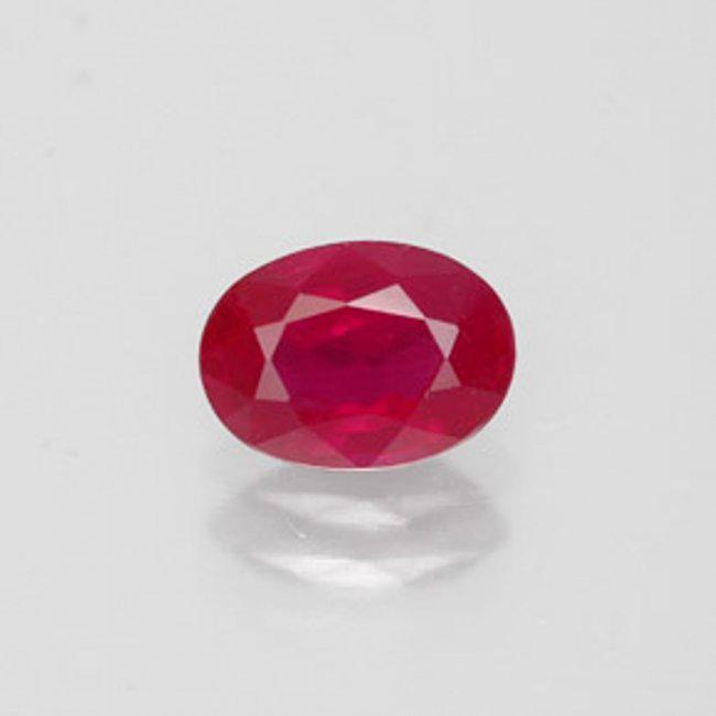 Natural Ruby Oval Facet 2.53Ct 8.9x6.9x4.9 mm (1 of 2)