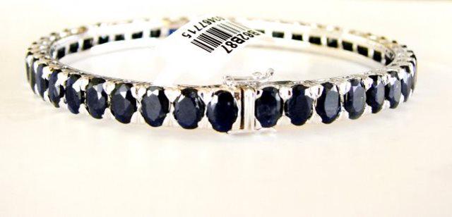 Sapphire Bangle 45.12 18k W/g Overlay (1 of 3)
