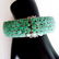 Natural Emerald Bangle 104.16Ct 18k W/g Overlay - 3