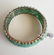 Natural Emerald Bangle 104.16Ct 18k W/g Overlay - 5