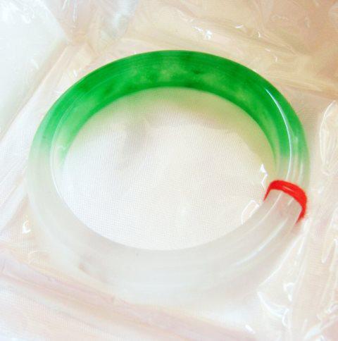 Natural Jadeite Jade Bangle JBA-B Size: 7 (1 of 4)
