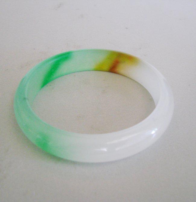 Natural Jadeite Jade Bangle Grade B Size:7.5 (1 of 3)