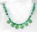 Jade Necklace 23 inches with Gold Fill Fish Clasp