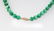 Jade Necklace 23 inches with Gold Fill Fish Clasp - 2