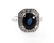 Creation Diam Multi Peacock Earr 14.12Ct 18k W/g Over