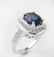 Creation Diam Multi Peacock Earr 14.12Ct 18k W/g Over - 4