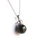 Swarovski Crystal Pearl 13mm Pandent 18k W/g overlay