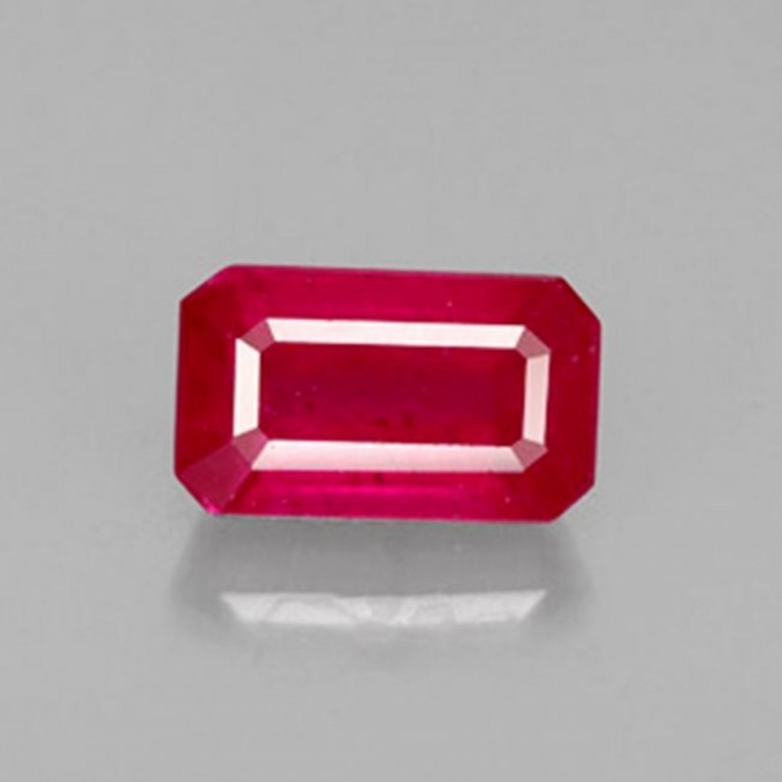 Natural Ruby Octagon Facet 1.76 Ct 8x4.3x3.8mm (1 of 2)