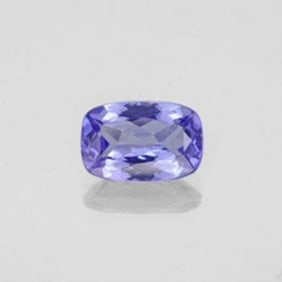 Loose Tanzanite Cushion Shape 1.64Ct 9.3x6x3.2 mm