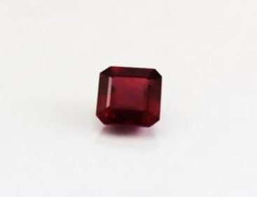 Loose Madagascar Red Ruby 5.66 Ct 9x9x6.3 mm