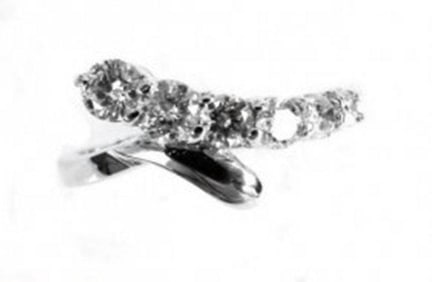 Diamond Rings 1.00Ct 14k White Gold