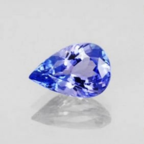 Loose Tanzanite Pear Shape 1.02Ct 8.7x5.7x3.5 mm