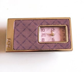 Money Clips Q&Q Quartz Water Resist Watch