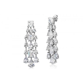 Chandelier Creation, Diamond 11.05 CT W/g Overlay