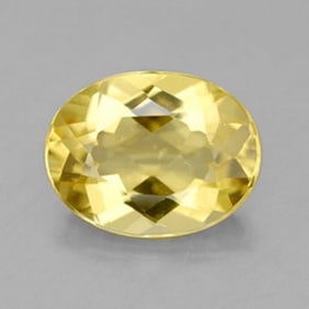 Natural Yellow Beryl Golden Oval Shape .95Ct
