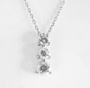 Graduation Diamond Pendant .79 Carat