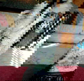 19th Century Jade Carving Famous Dragon Gong Guanyu