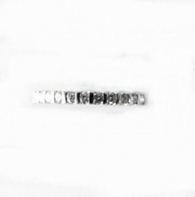 Wedding Ring Diamond : .29 Carat 18K White Gold