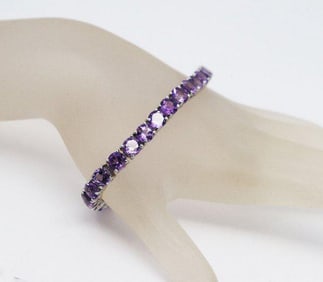 Multi- Color Bracelet 16.52 CT 18K W/g Overlay