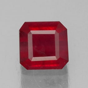 Loose Ruby Cushion Shape 2.12Ct 6.5x6.4x4.8mm