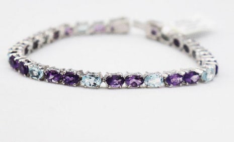 Multi-Color Bracelet 15.4 CT 18K W/g Overlay