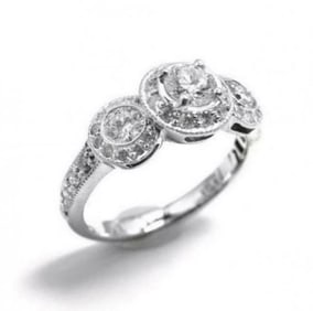 Engagement Daimond Rind 1.49 Ct 14K W/g