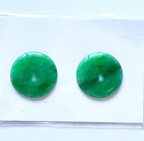 Loose Natural Chiness Jade Grade: A/For Earrings